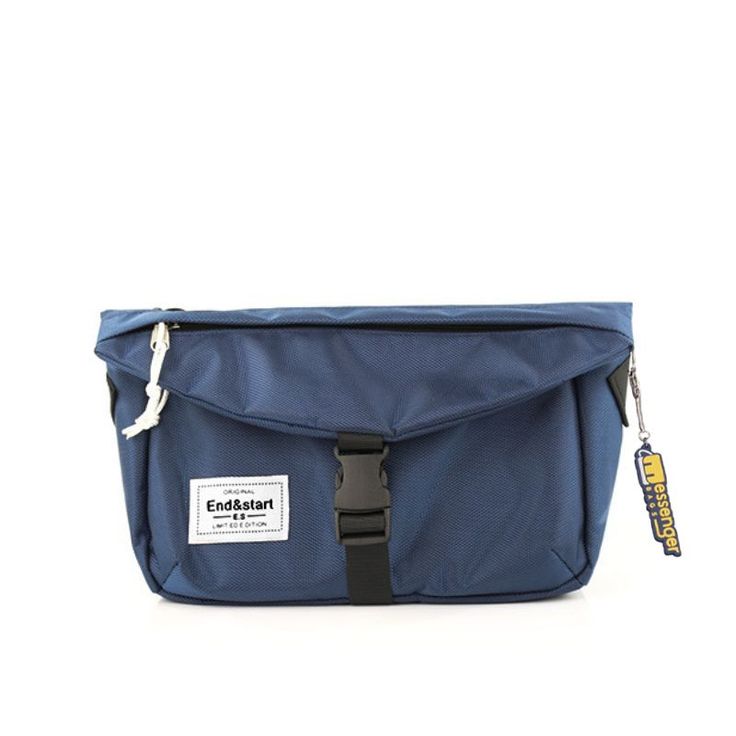 Small-Oxford-Messenger-Bag-front Modern Blue Belt Bag For Travel, Casual Camera Bag For On-the-go, Functional Navy Shoulder Bag With Pockets, Blue Chest Bag With Large Capacity For Daily Use, Modern Blue Bags With Pockets, Navy Shoulder Bag With Detachable Strap For Travel, Versatile Navy Bag With Adjustable Strap, Navy Functional Shoulder Bag For Daily Use, Everyday Urban Crossbody Chest Bag