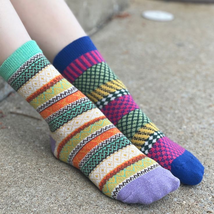 Sunny Autumn Day - Bisoxual Casual Socks For Fall, Casual Socks As Gift For Fall, Casual Socks For Gift, Casual Socks As A Gift For Fall, Colorful Casual Winter Socks, Casual Colorful Winter Socks, Casual Socks For Fall Gift, Casual Multicolor Fall Socks, Multicolor Cotton Socks For Fall