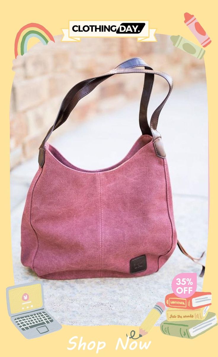 Canvas Hobo Bag Burgundy Large Capacity Bag For Shopping, Burgundy Casual Bag With Double Handle, Casual Burgundy Rectangular Shoulder Bag, Large Capacity Burgundy Hobo Bag For Shopping, Burgundy Hobo Bag With Large Capacity For Shopping, Burgundy Tote Bags For On-the-go, Trendy Burgundy Bags For Daily Use, Casual Burgundy Bags For Daily Use, Casual Burgundy Shoulder Bag For Everyday Use