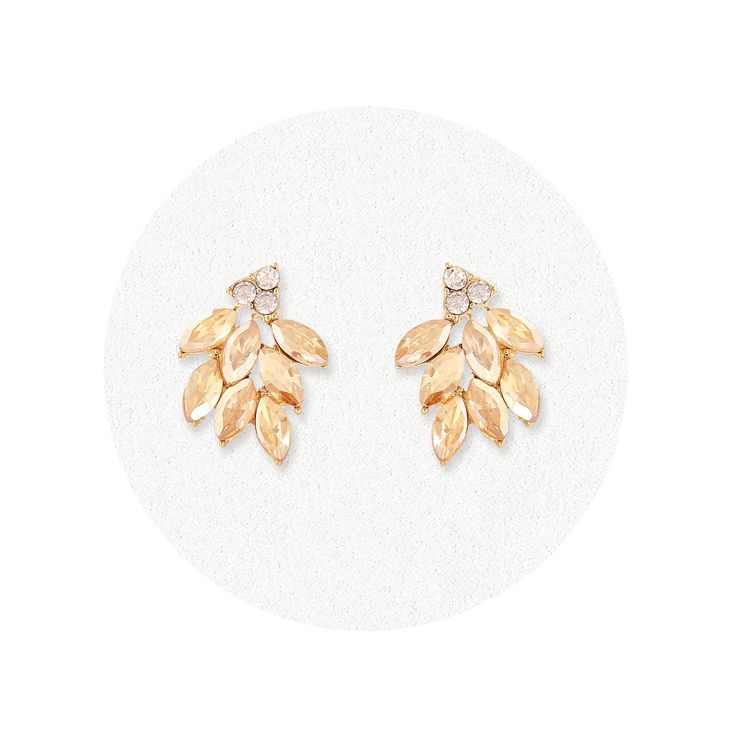 PRICES MAY VARY. ❤High Quality Material❤:The fashion rhinestone stud earrings made of sparkly crystal and gold plated metal,they are lightweight,nickle free,lead free and hypoallergenic. ❤Small Champagne Crystal Drop Earrings Size❤:0.7 inch(18mm) X 0.55inch(1.4mm) X 0.04oz(1g). ❤Unique Design❤:These dainty rhinestone earrings looks very gorgeous,luxury and novelty.Unique cluster design can be matched with different outfits,complement different looks and make you stand out from the crowds. This j Cluster Design, Earrings For Girls, Wedding Party Gift, Cute Costumes, Stud Earrings For Women, Crystal Stud Earrings, Rhinestone Studs, Crystal Drop Earrings, Crystal Drop