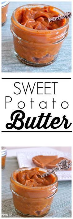 sweet potato butter recipe in a glass bowl