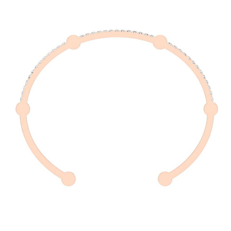 Our Open Gear Bangle is the perfect mix between simple and sophisticated. Day or night, we love them stacked in multiples for a geometric statement. Available in 14K yellow, white, or rose gold, with or without white or black diamonds. Measurements Small: 2 1/4" diameter at widest pointLarge: 2 1/2" diameter at widest point 14K Rose Gold with White DiamondsMade in Los Angeles Modern Rose Gold Bangle Bracelet, Modern Rose Gold Round Bangle, Modern Rose Gold Bangle, Rose Gold Cuff Bracelet With Diamond Accents, Modern Rose Gold Cuff Bangle Bracelet, Modern Round Rose Gold Bracelets, Modern Rose Gold Round Bracelets, Modern Rose Gold Jubilee Cuff Bracelet, Modern Rose Gold Diamond Bracelet With Accents