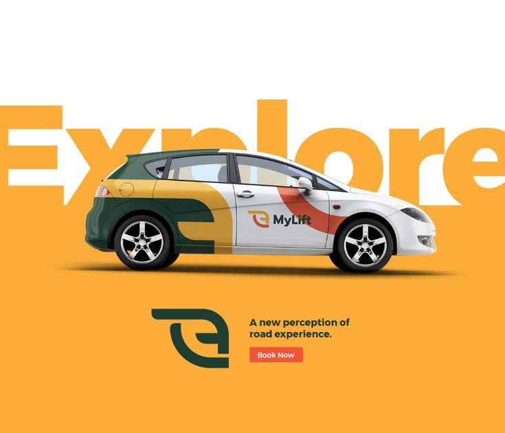 an advertisement for a car with the word explore on it