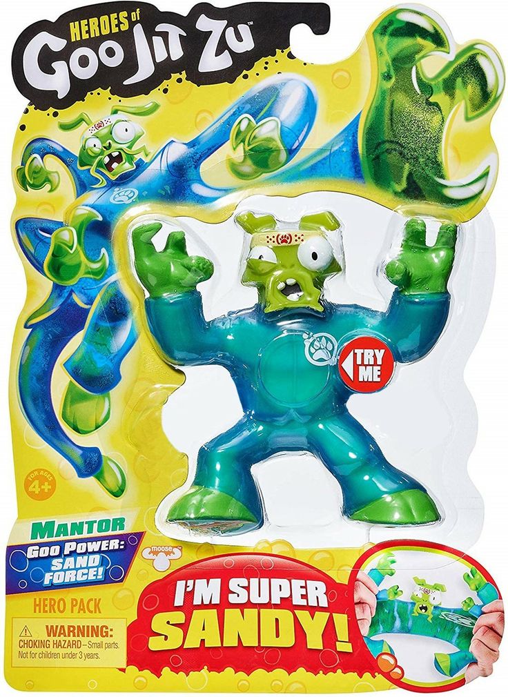 the action figure has an alien like body and is green with blue eyes, arms and legs