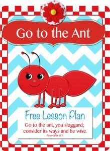 a red and white checkered background with an ant on it