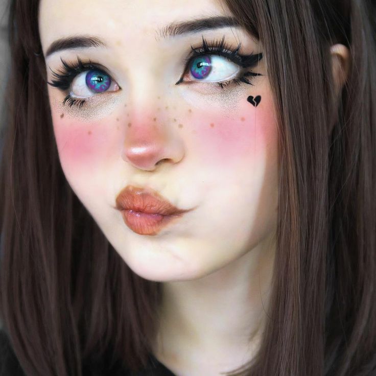 Anime Makeup Kawaii, Egirl Makeup, Anime Makeup, Kawaii Makeup, Cool Makeup Looks, Cute Makeup Looks, Asian Eye Makeup, Eye Makeup Art, No Eyeliner Makeup