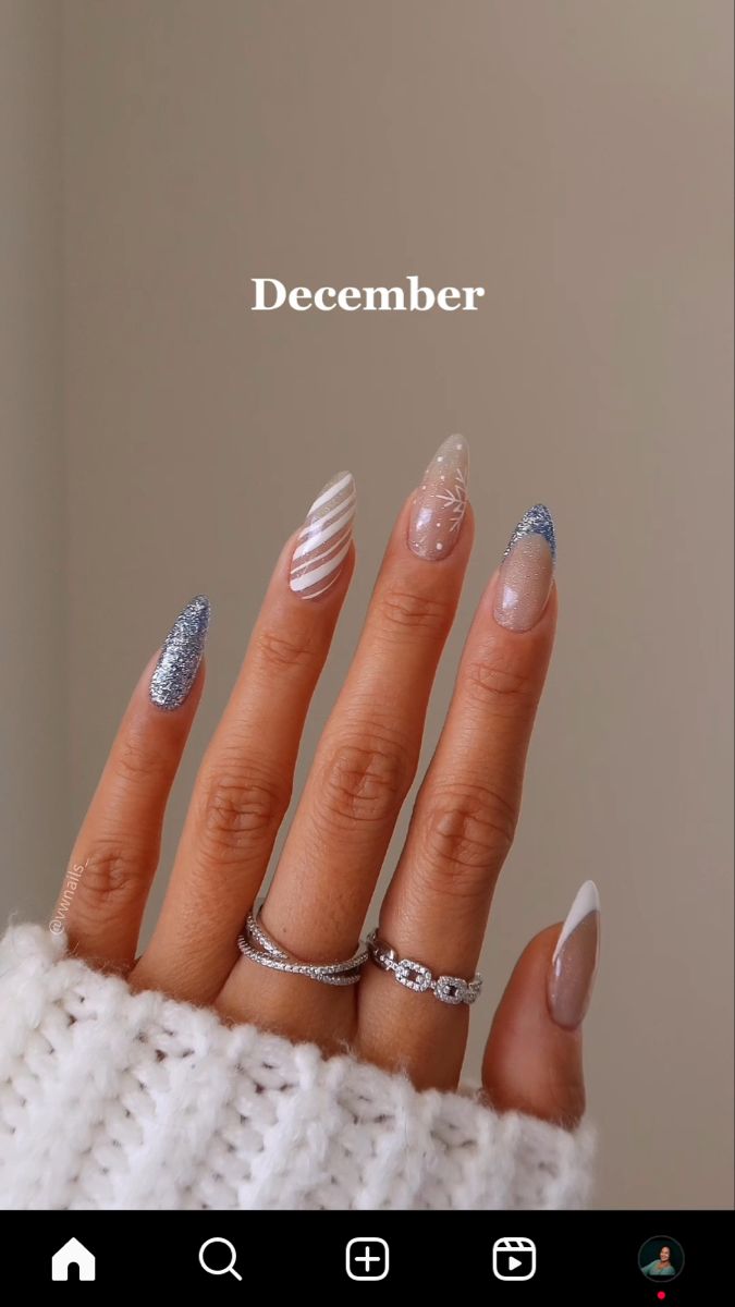 Teen Nails, December Nails, Cow Nails, Formal Nails, Christmas Gel Nails, Simple Gel Nails, Dope Nail Designs, Christmas Nails Acrylic, Xmas Nails