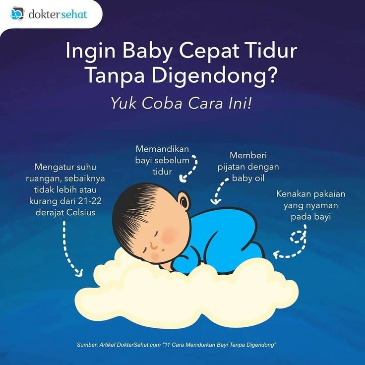 baby sleeping on top of a cloud with caption about how it's supposed to be born