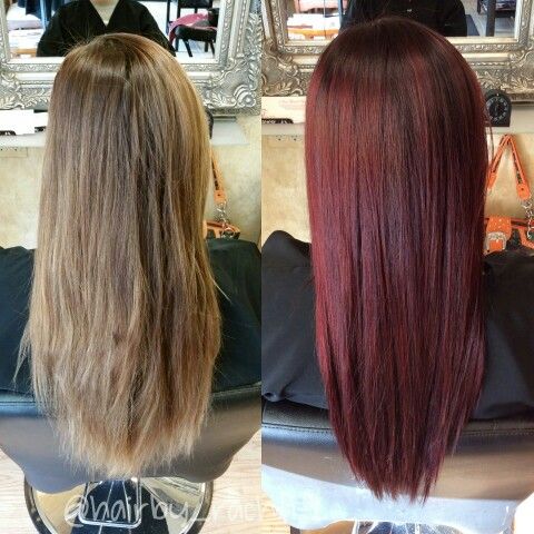 Blonde To Dark Red Hair Before And After, Dark Blonde To Red Hair Before And After, Blonde To Burgundy Before And After, Blonde To Burgundy Hair, Blond To Red Hair Before And After, From Blonde To Red Hair Before And After, Red Mermaid Hair, Blonde To Burgundy, Blonde To Red Hair Before And After