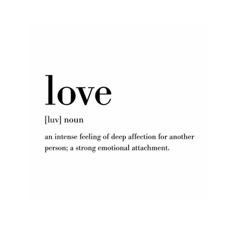 the word love is written in black and white on a white background with an inscription below it