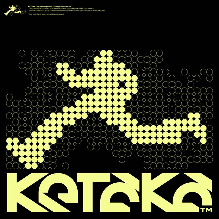 a poster with the words kettak on it