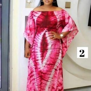 Dresses | Nigerian Tie Dye Adire Silk Bubu Kaftan Dress | Poshmark Kampala Silk Styles For Ladies, Kampala Silk Gown Styles For Ladies, Tie And Dye Bubu Gown Styles, Silk Adire Boubou Styles For Women, Adire Silk Styles, Adire Silk Styles For Ladies, Silk Bubu Styles Nigerian, Silk Kampala Styles, Bubu Gown Styles Silk