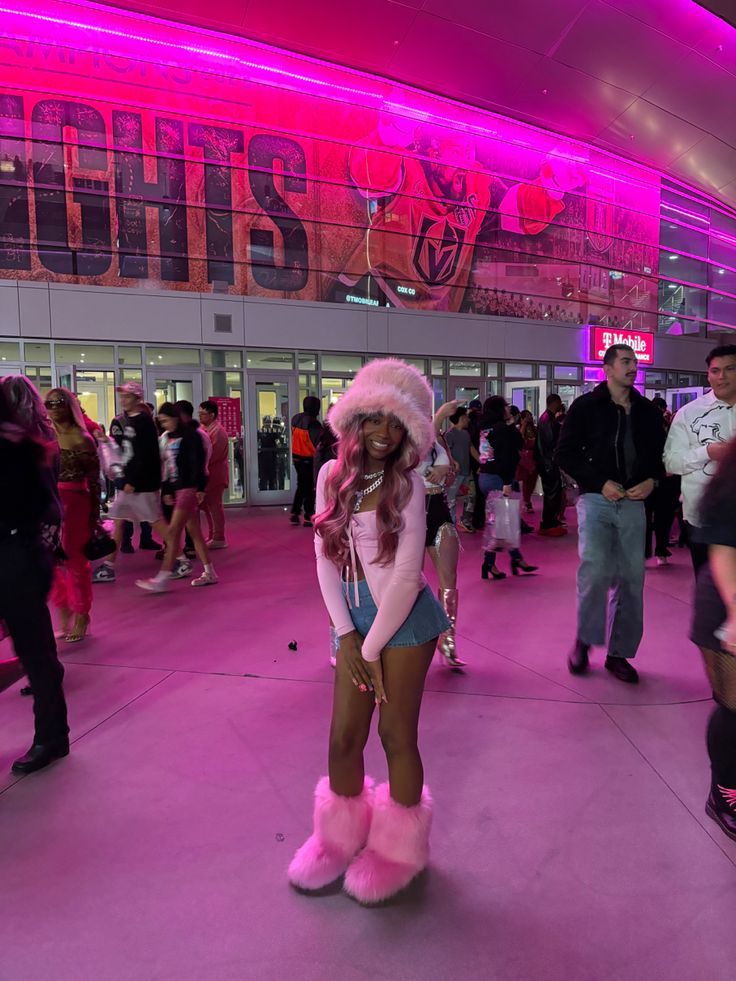 Nicki’s Minaj’s gag city concert 2024 Las Vegas Nicki Inspired Outfits, Nicki Outfits Concert, Nicki Minaj Pink Friday Outfit, Pink Friday 2 Tour Outfit Ideas, Nicki Minaj Outfit Ideas Concert, Nicki Manji Concert Outfit, Pf2 Concert Outfit, Niki Manji Concert Outfit, Concert Outfit Ideas Nicki Minaj