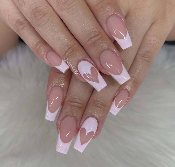 February Nails, Valentine Nails, Nail Designs Valentines, Cute Acrylic Nail Designs, Her Nails, Classy Acrylic Nails, Acrylic Nails Coffin Pink, Acrylic Nails Coffin Short, Short Acrylic Nails Designs