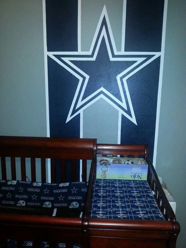 Dallas cowboys nursery Dallas Cowboys Themed Room, Dallas Cowboys Nursery, Dallas Cowboys Bedroom, Dallas Cowboys Furniture, Dallas Cowboys Room, Dallas Cowboys Baby Shower, Cowboy Home Decor, Cowboy Bedroom, Western Crib Bedding Cowboy Baby