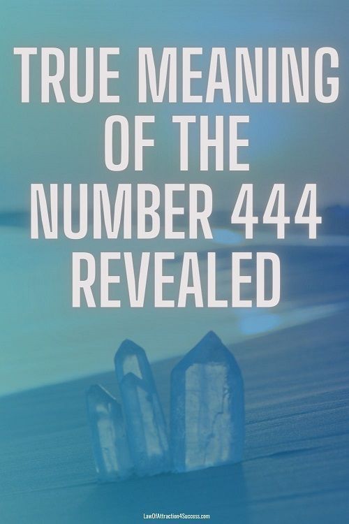 a book cover with two icebergs on the beach and text true meaning of the number 444 revealed