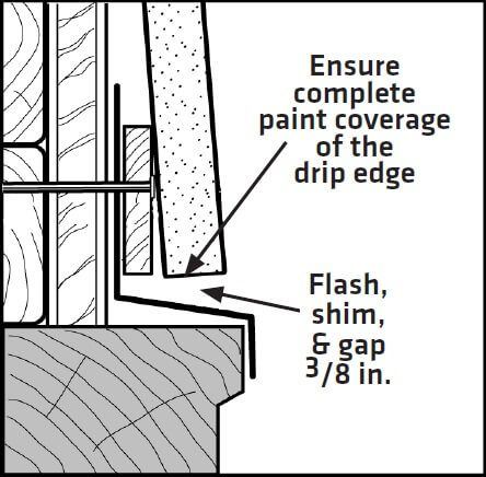 the diagram shows how to install an insulated window seal