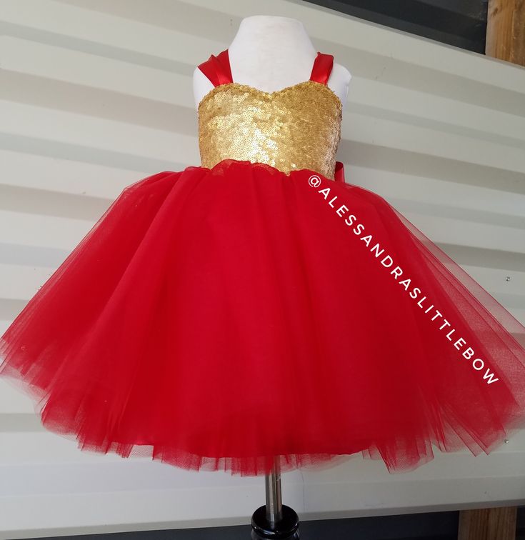 Sweetheart Couture dress in Red and Gold - AlessandrasLittleBow Custom Made Dress, Made Dress, Couture Dress, Inspired Dress, Red And Gold, Couture Dresses, Cross Straps, Color Combination, Sweetheart Neckline