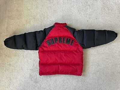 Top Seller for Supreme FW23 Star Sleeve Down Puffer Jacket Red Size Smal New Ready To Ship ASAP, Men clothing Designer Winter Puffer Jacket For Streetwear, Red Puffer Outerwear For Streetwear, Red Outerwear With Padded Collar For Streetwear, Red Padded Collar Outerwear For Streetwear, Fitted Red Puffer Jacket, Red Outerwear With Padded Collar For Cold Weather, Red Long Sleeve Puffer Jacket With Padded Collar, Red Padded Collar Outerwear For Cold Weather, Red Long Sleeve Outerwear With Padded Collar