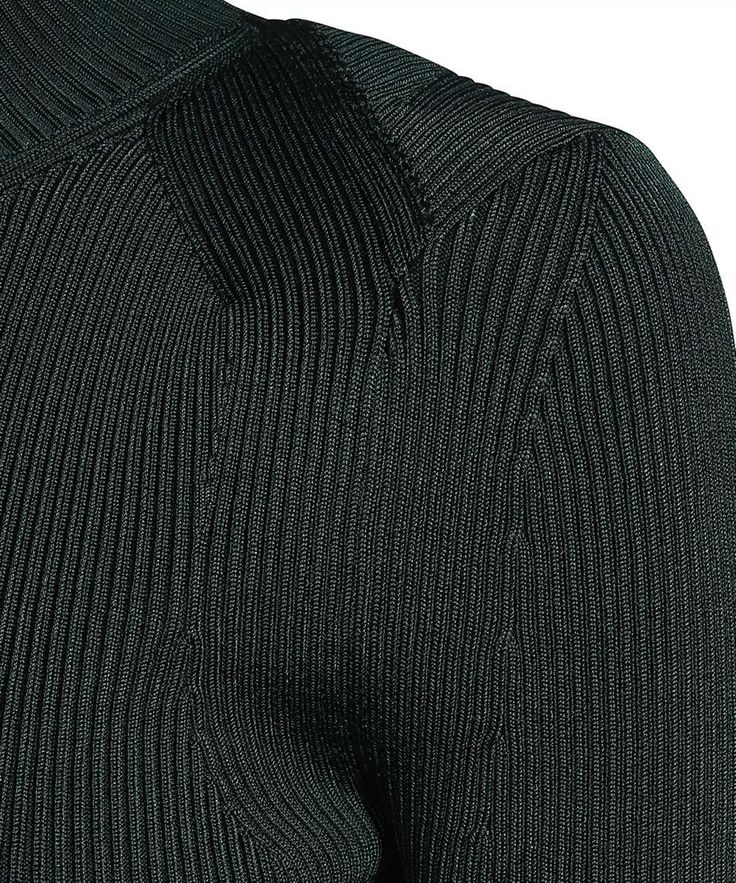 Ribbed item2% elastane, 79% viscose, 19% polyamideComposition: 2% % Elastane, 79% % Viscose, 19% % Polyamide Fitted Ribbed Sweater For Work, Elegant Fitted Tops With Ribbing, Elegant Fitted Top With Ribbing, Fitted Textured Knit Sweater For Work, Fitted Knit Sweater For Work, Elegant Ribbed Stretch Sweater, Structured Fitted Tops For Fall, Fitted Structured Tops For Fall, Fitted Ribbed Sweater