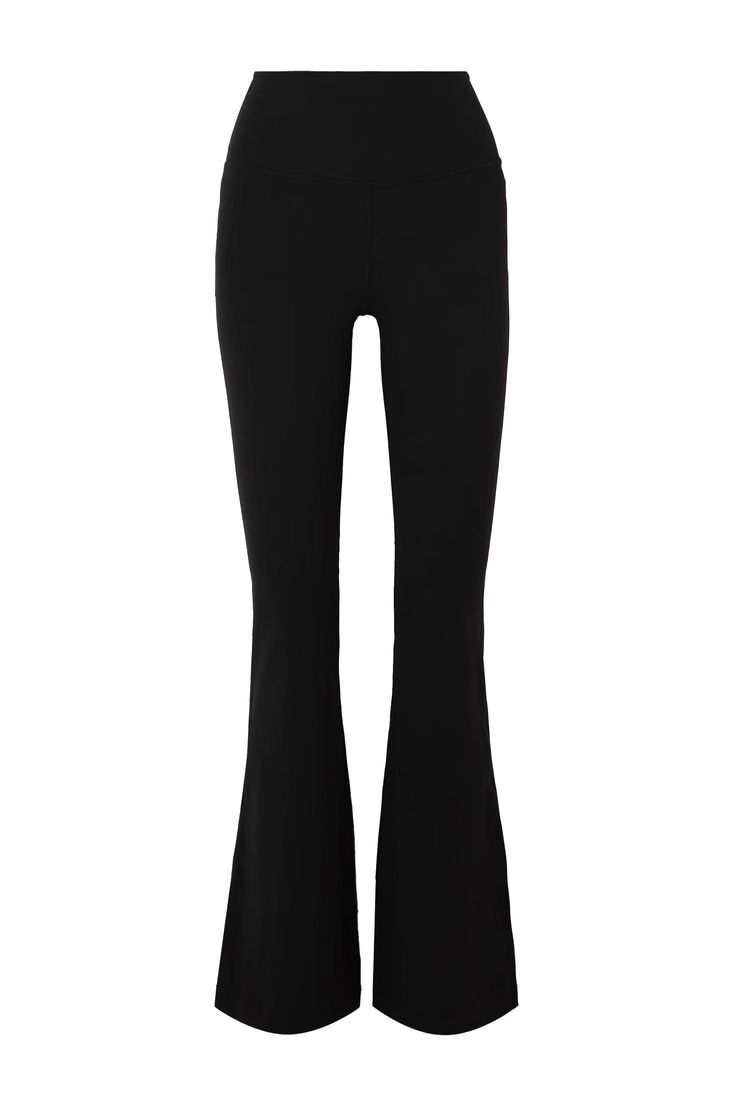 Lezat Legging Vanna Organic Cotton Bootleg Flare Pant - Black Black Flared Leggings, Black Flare Pants, Tank Jumpsuit, Flare Legging, Flared Leggings, Flare Pant, Low Low, Black Flare, Activewear Sets