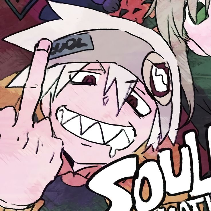 an image of a cartoon character holding his hand up in front of him with the word soul on it