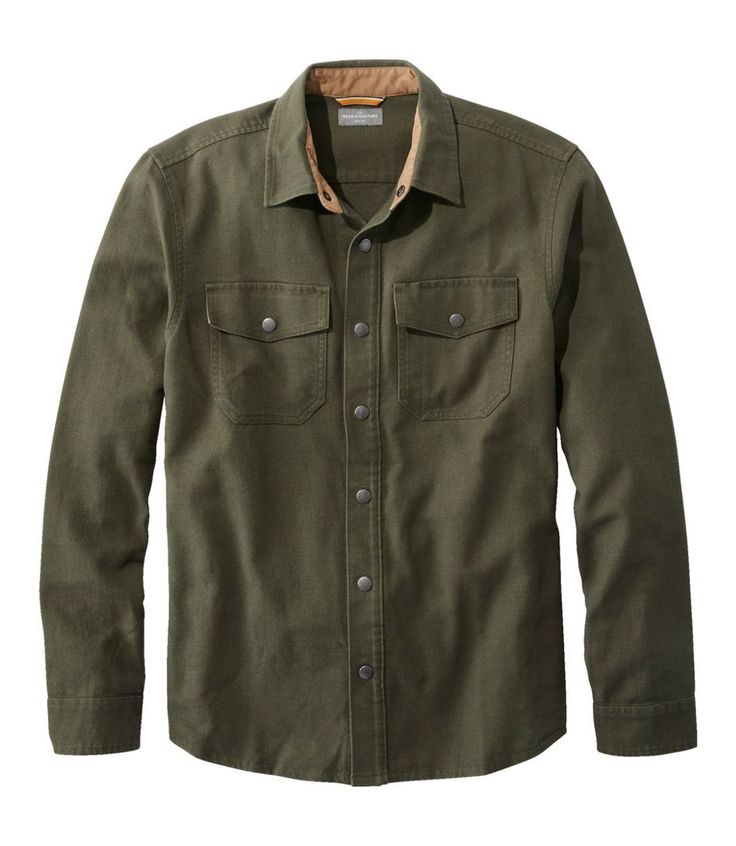 Men's Signature Rugged Soft Twill Shirt | Casual Button-Down Shirts at L.L.Bean Corduroy Shirt, Twill Shirt, Men's Shirts, Slim Fit Men, Ll Bean, L L Bean, Sports Shirts, Casual Shirts For Men, Shirt Jacket