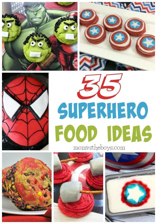 25 superhero food ideas for kids