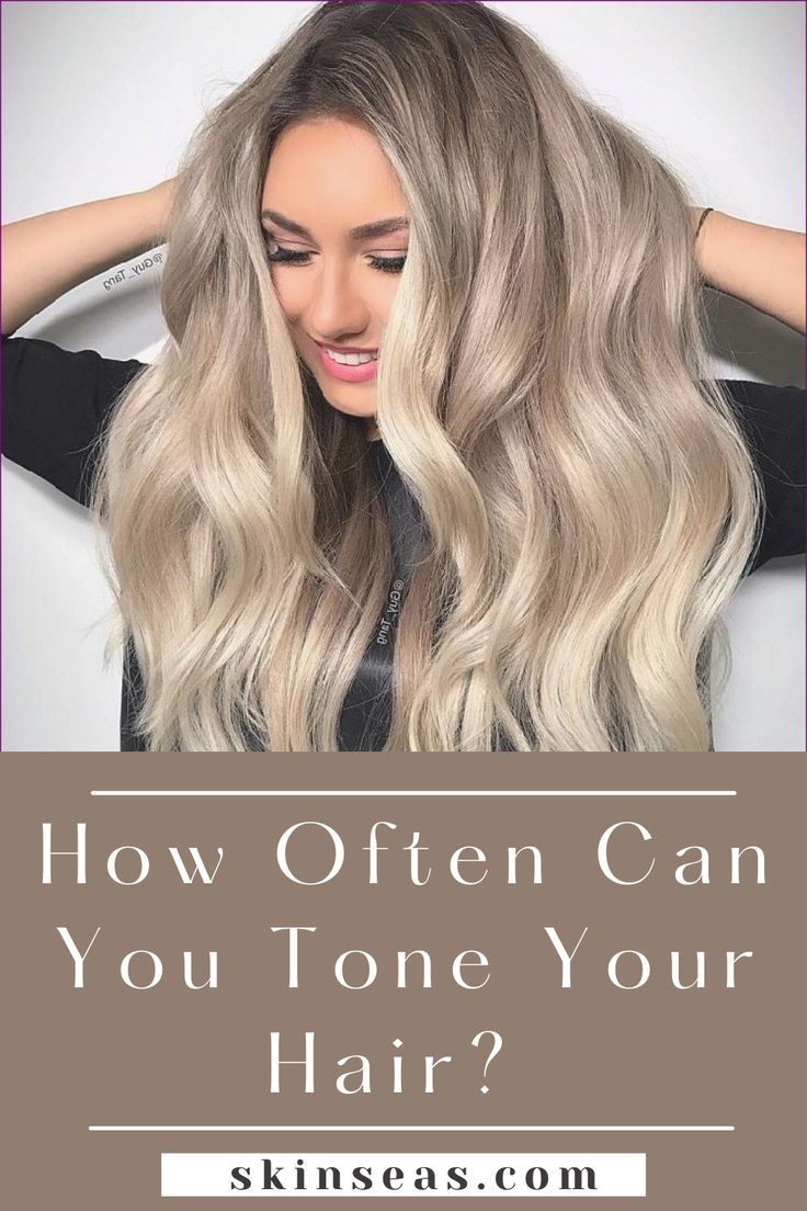 Toning your hair is an important step if you want to prevent unwanted brassy undertones. But how often can you tone your hair? Let's find out. How To Tone Golden Blonde Hair, Get Brassy Tones Out Of Hair, At Home Toner For Brassy Hair, Toning Brassy Blonde Hair, How To Tone Brassy Hair At Home, How To Tone Your Hair At Home, How To Use Toner On Hair, How To Tone Down Blonde Hair, How To Tone Blonde Hair At Home