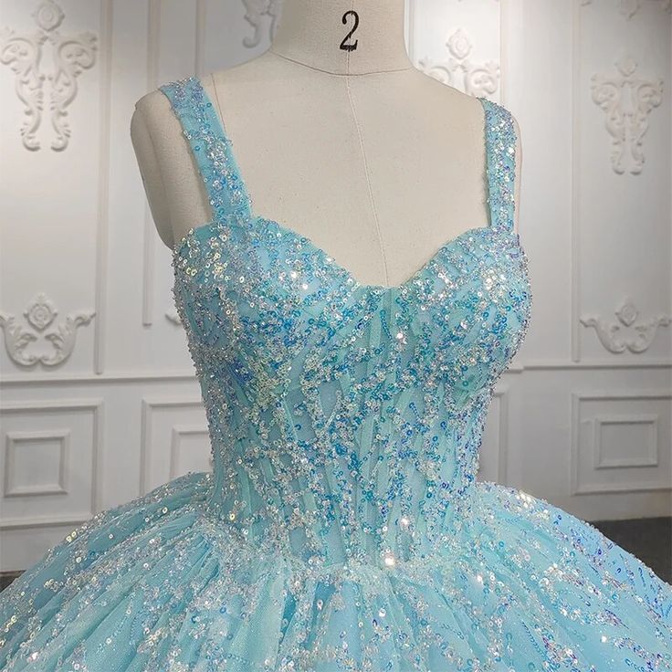 Prom Ball Gown With Fitted Bodice And Spaghetti Straps, Prom Ball Gown With Spaghetti Straps And Fitted Bodice, Spaghetti Strap Ball Gown With Fitted Bodice For Prom, Fitted Ball Gown With Spaghetti Straps For Debutante Ball, Fitted Spaghetti Strap Ball Gown For Debutante Ball, Sleeveless Corset Back Gown For Quinceanera, Gala Ball Gown With Sweetheart Neckline And Lined Bodice, Corset Dress With Sweetheart Neckline For Quinceanera, Sweetheart Neckline Corset Dress For Quinceanera