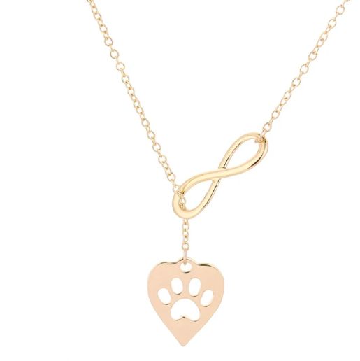 Who doesn't love their dog to buy a beautiful infinite love pendant necklace in remembrance and love for their dogs? Even if you're not a pet owner, the necklace adds class and elegance to regular everyday outfits. For every animal lover out there, this Paw Infinity Love Pendant Necklace will be a treasured buy. Specifications: 10cm necklace Link chain with lobster clasp zinc alloy material everyday casual wear dedicated to all dogs and dog lovers! In Remembrance, Infinite Love, Infinity Love, All Dogs, Love Pendant, Pet Owner, Pet Owners, Everyday Outfits, Gold Pendant