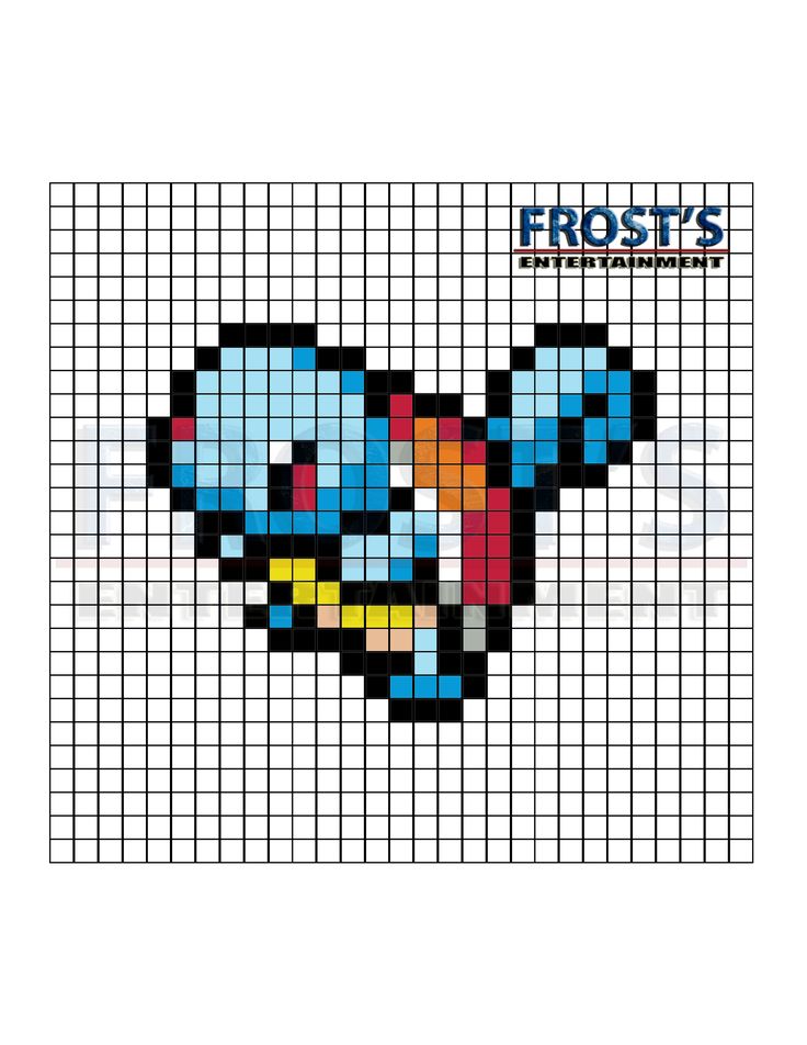 Pokémon: Perler Bead Squirtle Pattern Squirtle Perler Bead Pattern, Small Pokemon Perler Bead Patterns, Squirtle Embroidery, Squirtle Perler, Zubat Pokemon, Small Pokemon, Hama Beads Pokemon, Pokemon Blanket, Pokemon Pixel