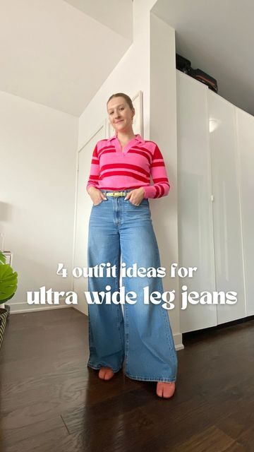 Levis Xl Flood Jeans, Levi’s Wide Leg Jeans, Levis Wide Leg Jeans Outfit, Style Wide Leg Jeans Plus Size, Plus Size Wide Leg Jeans Outfit, Wide Leg Jeans Outfit Plus Size, Levis Wide Leg Jeans, How To Wear Wide Leg Jeans, Wide Leg Jeans Plus Size