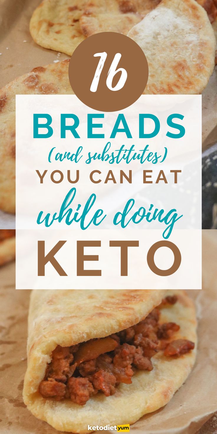 16 Best Keto Breads and Substitutes to Lose Weight Best Keto Bread, Bread Substitute, Bread Alternatives, Ketogenic Diet Meal Plan, Best Keto Diet, Low Carb Bread, Diet Help, Keto Diet Meal Plan, Keto Bread