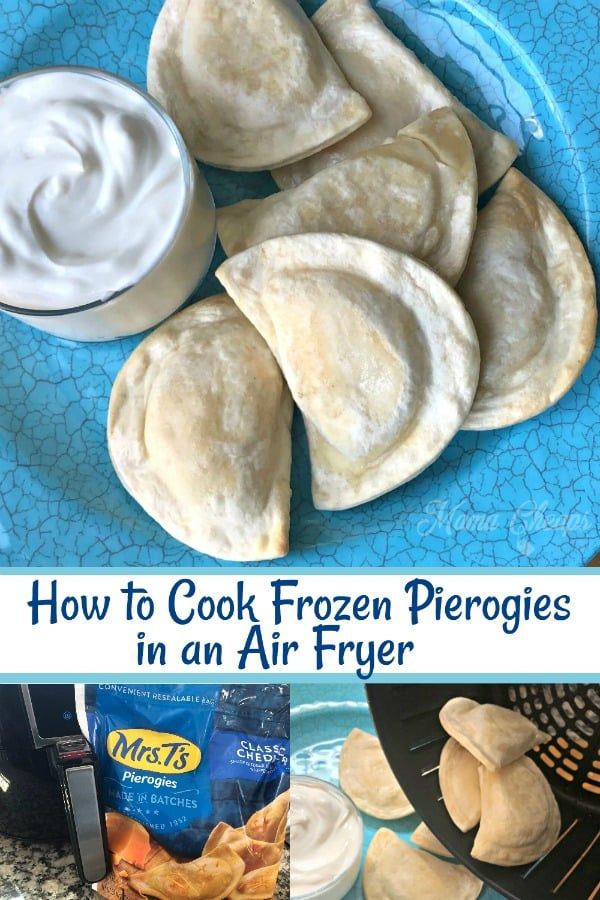 how to cook frozen prerogies in an air fryer with instructions for making them