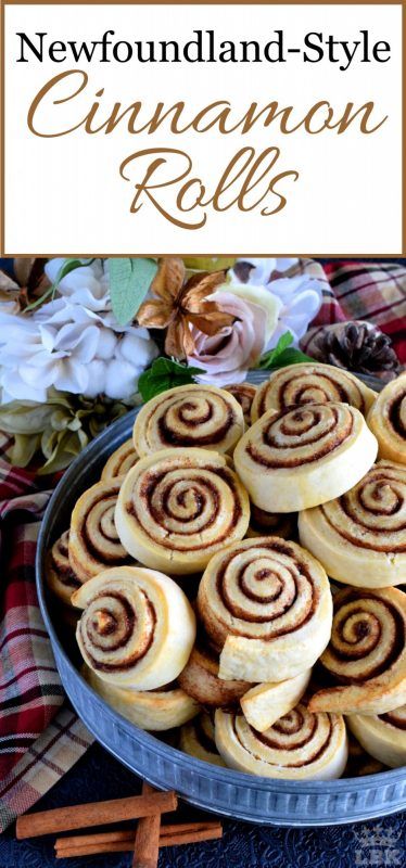 cinnamon rolls in a pan on a table