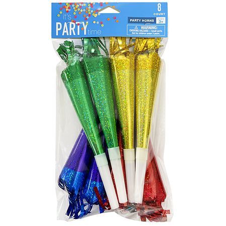 Get the party started with these colorful party horns! With holographic foil exteriors and tinsel fringe, they'll make fun and festive noise at any kind of celebration! Party Horns, Calendar Poster, Passport Photo, Delivery Photos, Birthday Shoot, Holographic Foil, Canvas Decor, Colorful Party, Get The Party Started