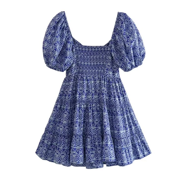 DETAILS Dress Cold gentle machine wash Product ID: SX23070705 Size Guide Dress Size chart Size/cm Bust Waist Length S 86 70 82 M 90 74 83 L 94 78 84 White A Line Dress, Buckle Skirt, Cotton Short Dresses, Blue Print Dress, Spring Dresses Casual, Mini Dresses Online, Zara Woman Dress, Puff Sleeve Dresses, Ruffle Mini Dress