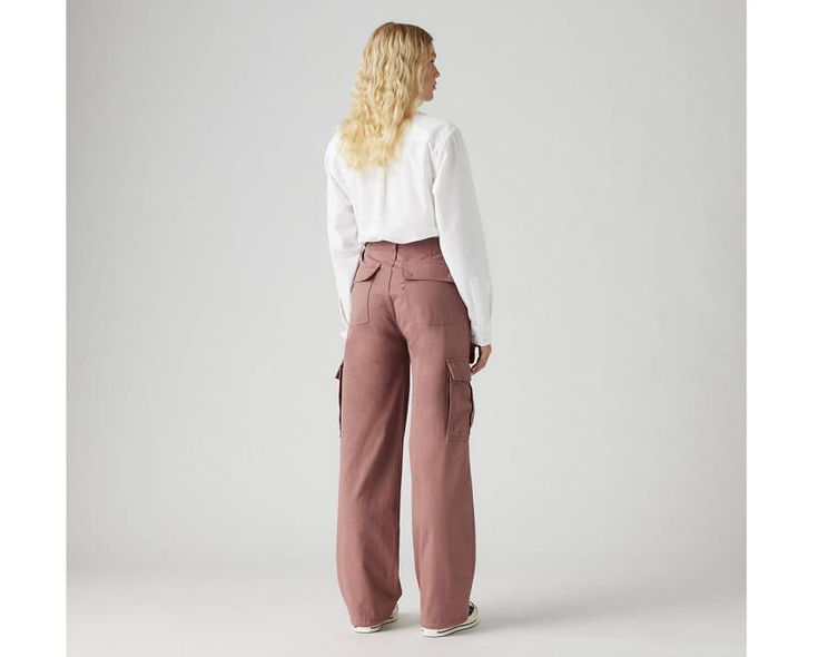 7.4 ounce Cargo pants never go out of style, especially when we put our spin on them. These '94 Baggy Cargo Pants are vintage-inspired with a high-waisted fit. They’re the epitome of effortless and cool, making them an easy yes. Cargo pants with a high rise Vintage-inspired fit Finished with a straight leg Plenty of pockets for all of your essentials 90s Baggy Pants For Fall, 90s Style Baggy Pants For Fall, 90s High Waist Fall Cargo Pants, Levi's Bottoms With Pockets For Fall, 90s High Waist Pants With Five Pockets, Levi's Relaxed Fit Bottoms With Cargo Pockets, Levi's Relaxed Fit Cargo Bottoms, Levi's 90s Style Bottoms With Pockets, 90s Straight Leg Cargo Jeans For Fall