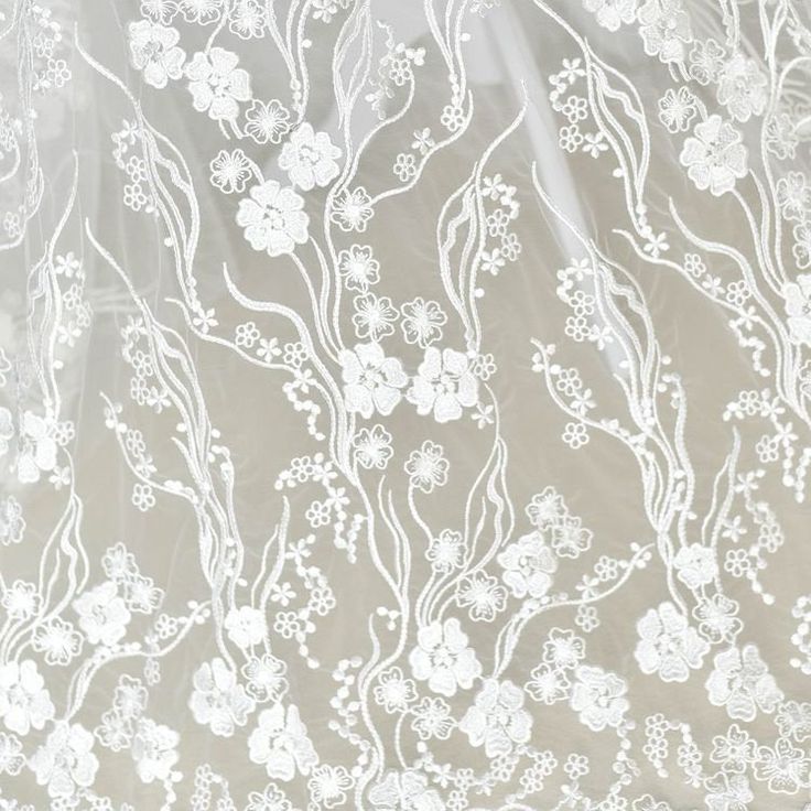 Flowers Embroidered Lace Fabric By The Yard,Wedding Bridal Dress Mesh Fabric,DIY Handmade,For Evening Dress,Bridal Veil,Width 51 inches Item Number：JY14271 Fixed Width:51 inches(130cm) ✿Perfect for wedding dresses,evening dresses,dolls,altered art, couture, costume, party apparel, home decor and other projects you could imagine.✿ ❤If you buy more than 1 yard,it will not be cut. ❤We do not sacrifice quality for price,so you can rest assured to buy. ❤If you have any questions you can contact us at Ceremony White Dress With Intricate Embroidery, White Lace Work Dress For Mother Of The Bride, White Lace Trim Wedding Dress For Ceremony, White Wedding Dress With Lace Trim For Ceremony, White Embroidered Lace Fabric For Ceremony, White Embroidered Lace Fabric For Wedding, Wedding Embroidered Fabric With Lace Work, White Lace Work Embroidered Fabric For Wedding, Ceremonial White Embroidered Fabric With Lace Work