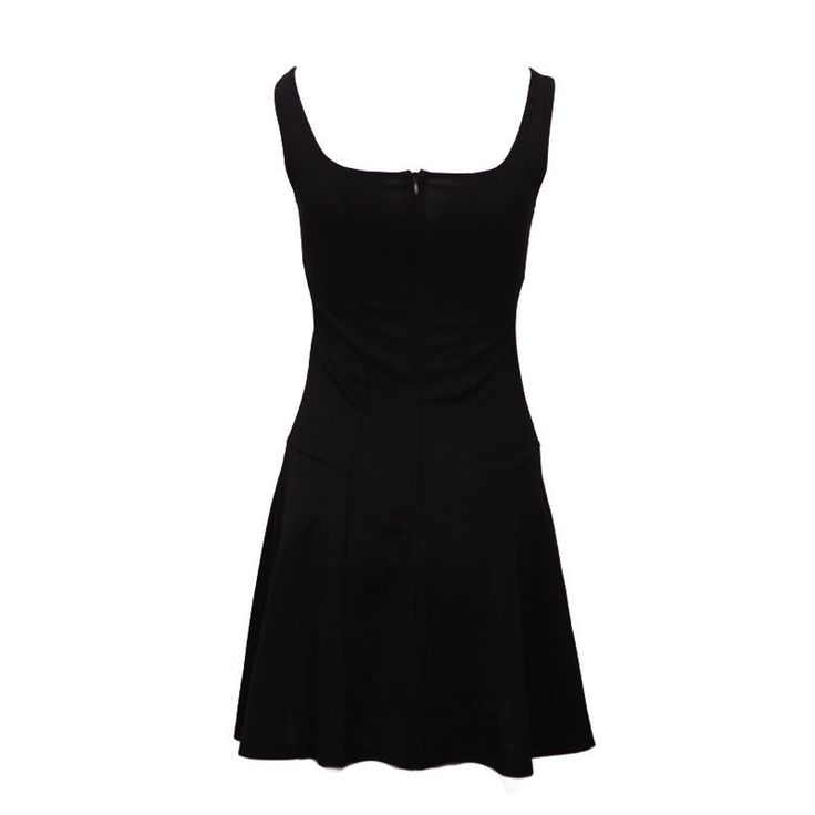 Gender: Women Material: Polyester Material: Spandex Style: Office Lady Silhouette: Fit and Flare Pattern Type: Solid Sleeve Length(cm): Sleeveless Decoration: Zippers Dresses Length: Above Knee, Mini Sleeve Style: REGULAR Waistline: Natural Neckline: Square Collar Season: Summer Model Number: dress181025746 Color: Black UID: 181128237 Fabric: Fabric has some stretch Material: 95% Polyester, 5% Spandex Style: Elegant Sleeve Length: Sleeveless Silhouette: Fit and Flare Dresses Length: Short Decora Sleeveless Elastane Mini Dress For Evening, Fitted Sleeveless Mini Dress With Flattering Silhouette, Black Sleeveless Bodycon Dress With Back Zipper, Sleeveless Lined Black Bodycon Dress, Sleeveless Black Lined Bodycon Dress, Sleeveless Stretch Mini Dress With Back Zipper, Black Sleeveless Elastane Mini Dress, Black Sleeveless Lined Bodycon Dress, Evening Stretch Sleeveless Elastane Dress