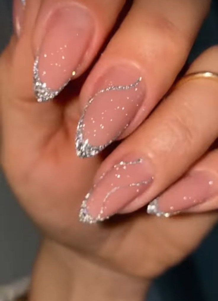 Blue Prom Nails, Classy Acrylic Nails, Thanksgiving Nails, Acrylic Nails Coffin Short, Silver Nails, Prom Nails, Fire Nails, Classy Nails, Pretty Acrylic Nails