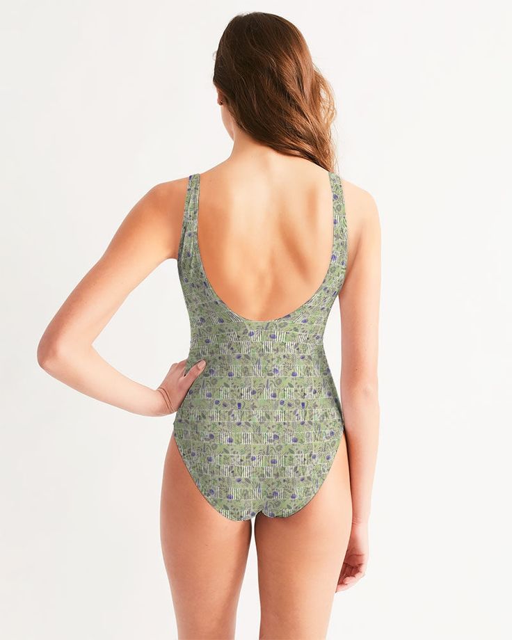 About The Art Treviso Classic shirting patterns with floral overprint creates depth and interest on fabric adding beauty and value to any garment. Product Details With its simple scoop neck and modest cuts, our Women's One-Piece Swimsuit compliments all body types. Stretchy, padded, and built-in UPF 50+, this swimsuit offers excellent comfort, support, and UV protection. Smooth, breathable fabric Scoop neck, tank straps Built in bra, soft removable cups UPF 50+ Printed, cut, and handmade Size & Fitted Floral Print Patterned Swimwear, Spring Floral Print Scoop Neck Swimwear, Fitted Floral Print Scoop Neck Swimwear, One Piece Swimsuit White, One Piece For Women, Upf 50, Body Types, One Piece Swimsuit, Uv Protection