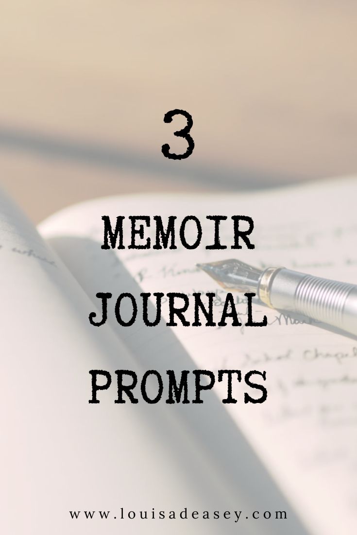 an open book with a pen on top and the words 3 memo journal journals written in black