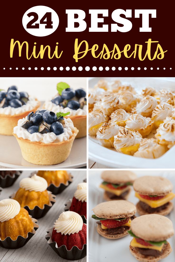 the best mini desserts for any occasion