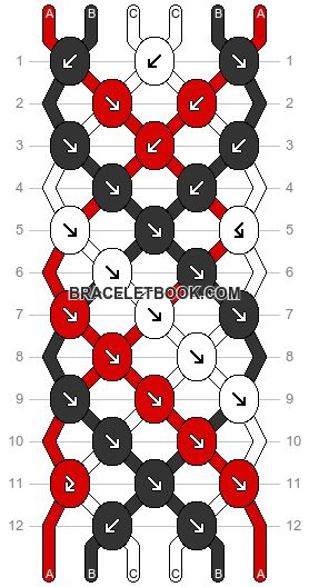 the diagram shows how many different types of chains can be used to make an interesting pattern