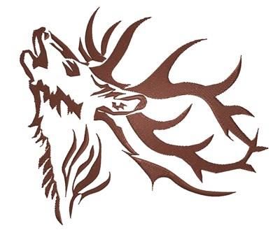 Antlers Tattoo, Elk Drawing, Antler Tattoo, Tattoo Embroidery, Elk Antlers, Animal Embroidery Designs, Framed Embroidery, Animal Embroidery, Logo Images