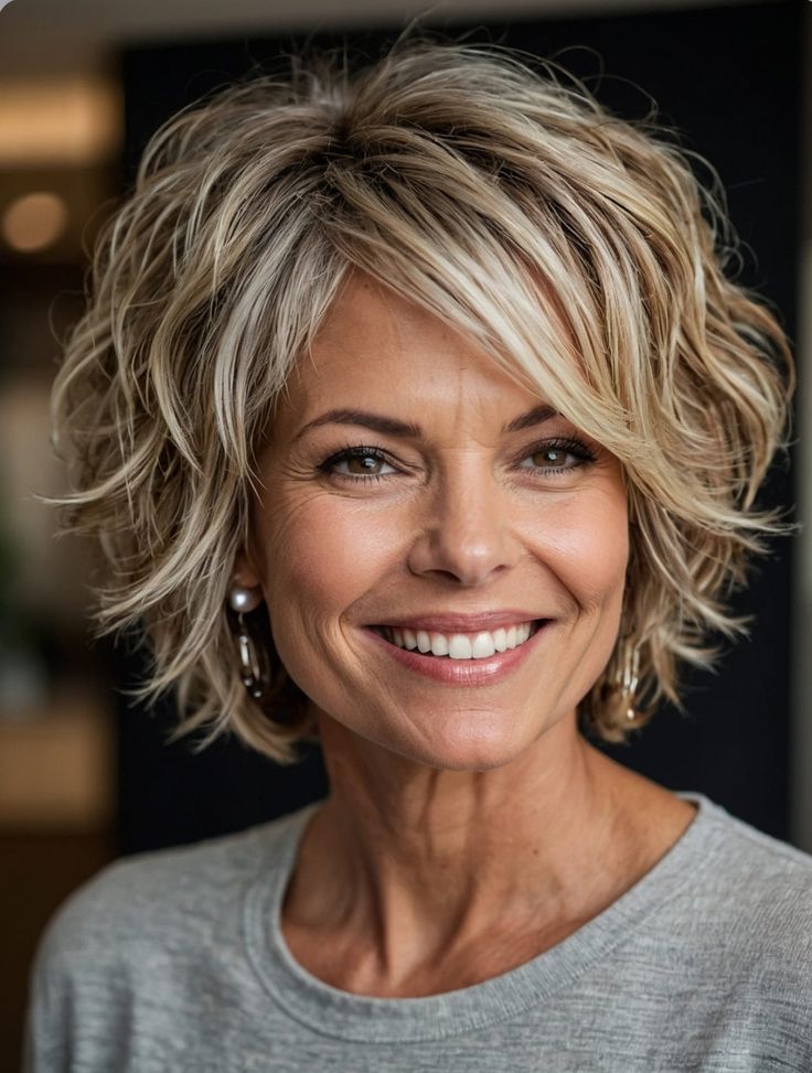 Easy Hair Cuts, Layered Haircuts For Medium Hair, Chin Length Hair, Messy Short Hair, Edgy Short Hair, Hairdos For Short Hair, Haircuts For Medium Hair, Holiday Hairstyles, Short Hair Haircuts