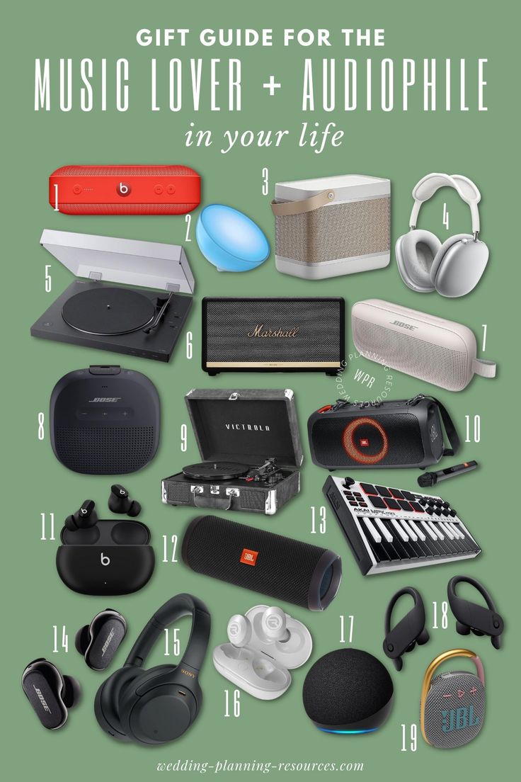 the gift guide for the music lover and audiophile in your life