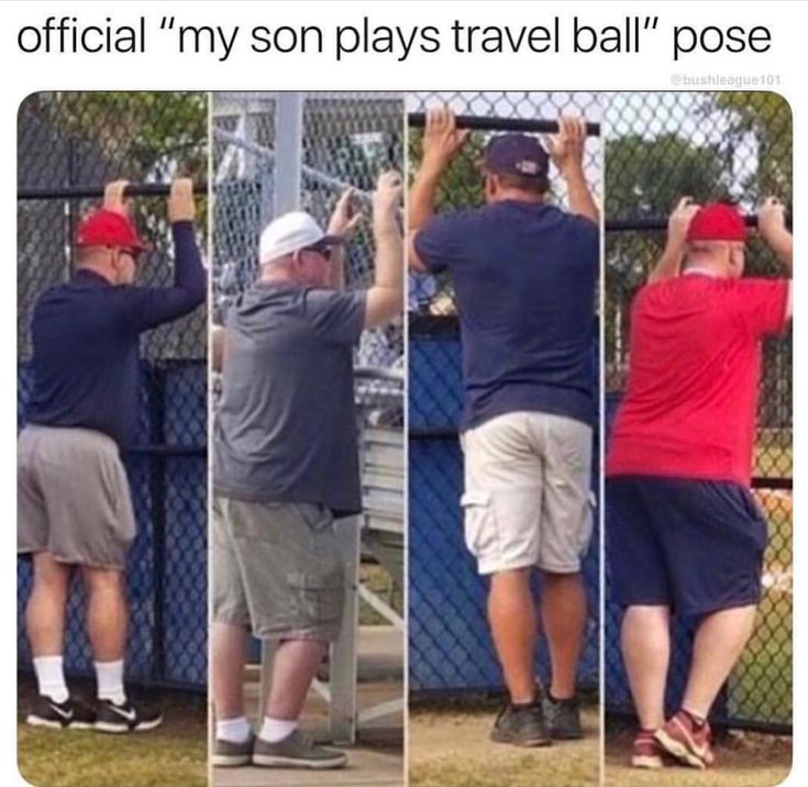 three men are playing baseball and one is trying to get the ball out of the cage